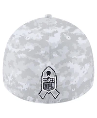 New Era Men's White Atlanta Falcons 2025 Salute to Service Digital Camo Fan Pack 39THIRTY Flex Hat