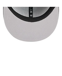 New Era Men's Black Chicago Bulls Jersey Hook Statement Edition 59FIFTY Fitted Hat