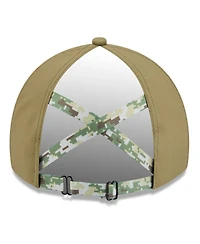 New Era Women's Green Baltimore Ravens 2025 Salute to Service Pony Tail Adjustable Hat