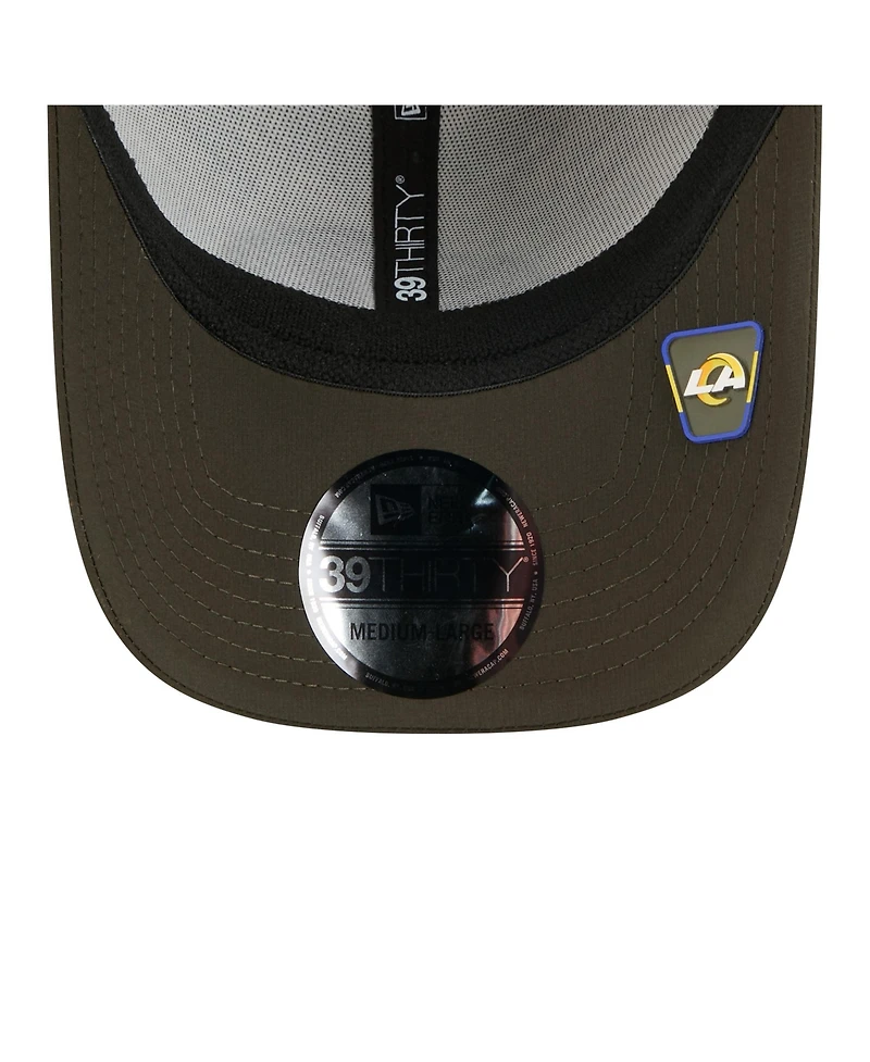 New Era Men's Camo Los Angeles Rams 2025 Salute to Service 39THIRTY Flex Hat