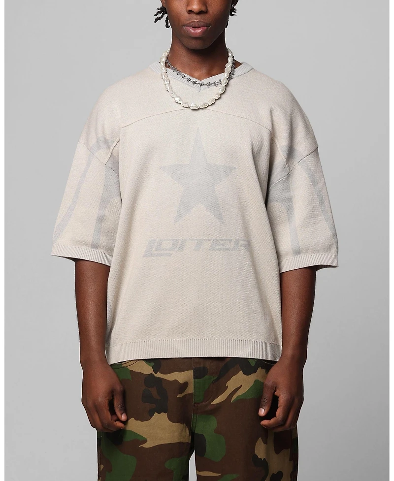 Loiter Men's Knit Quarterback Sweater