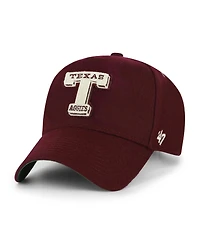 '47 Brand Men's and Women's Maroon Texas A&M Aggies Collections Golden Age Offside Dt Adjustable Hat