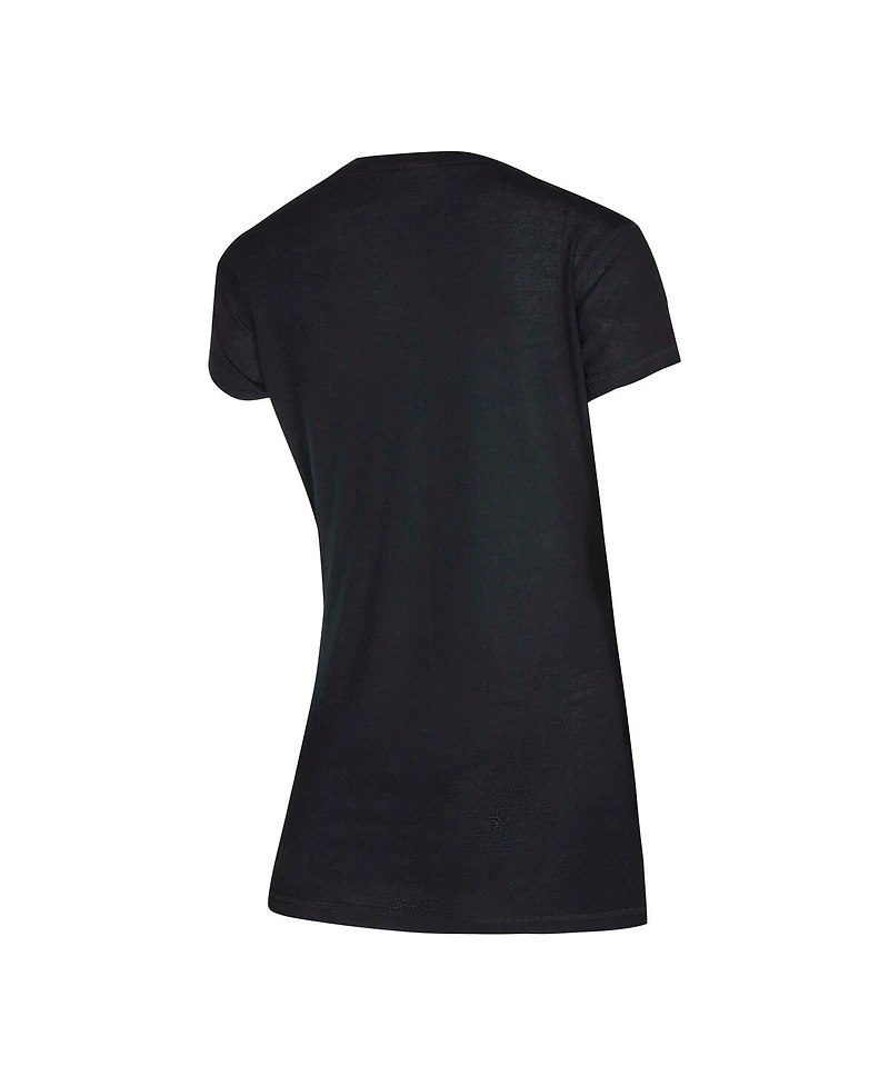 Concepts Sport Women's 2-Piece Black Los Angeles Kings Vector Top and Pants Sleep Set