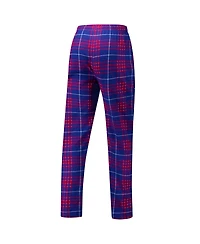 Concepts Sport Men's 2-Piece Royal/Red Detroit Pistons Vector Top and Flannel Pants Sleep Set