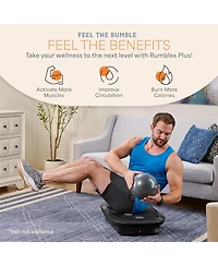LifePro Rumblex Plus 4D Vibration Plate – Triple Motor, 3D/4D Motion for Weight Loss & Toning