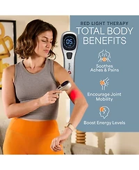 Lifepro Infrared & Red Light Therapy Device – Portable Relief for Joint, Muscle & Body Pain – 3 Wavelengths for Inflammation – Compact Design for Face