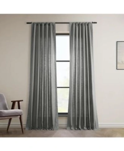 Half Price Drapes Dune Textured Cotton Curtain Pair 2 Panels