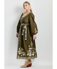 Avenue Women's Plus Ethereal Escape Maxi Dress