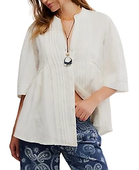 Free People Women's Willow Collarless Top