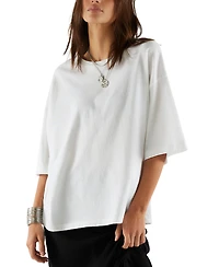 Free People Women's Perfect Oversized Crewneck T-Shirt