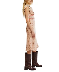 Free People Women's Bali Belle Deep V-Neck Midi Dress