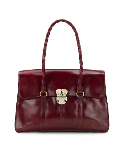Patricia Nash Vienna Twist-Lock Satchel Bag