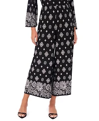 Sam & Jess Women's Wide-Leg Pull-On Pants