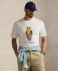 Polo Ralph Lauren Men's Crewneck Bear Graphic T-Shirt