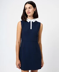 French Connection Women's Sleeveless Collared Mini Dress