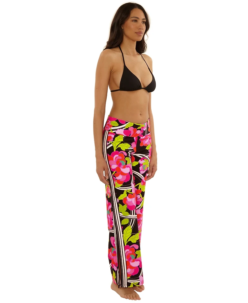 Trina Turk Women's Bougainvillea Printed Swim Pants