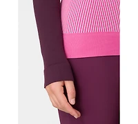 Sweaty Betty Women's Ribbed Base Layer Crewneck Top