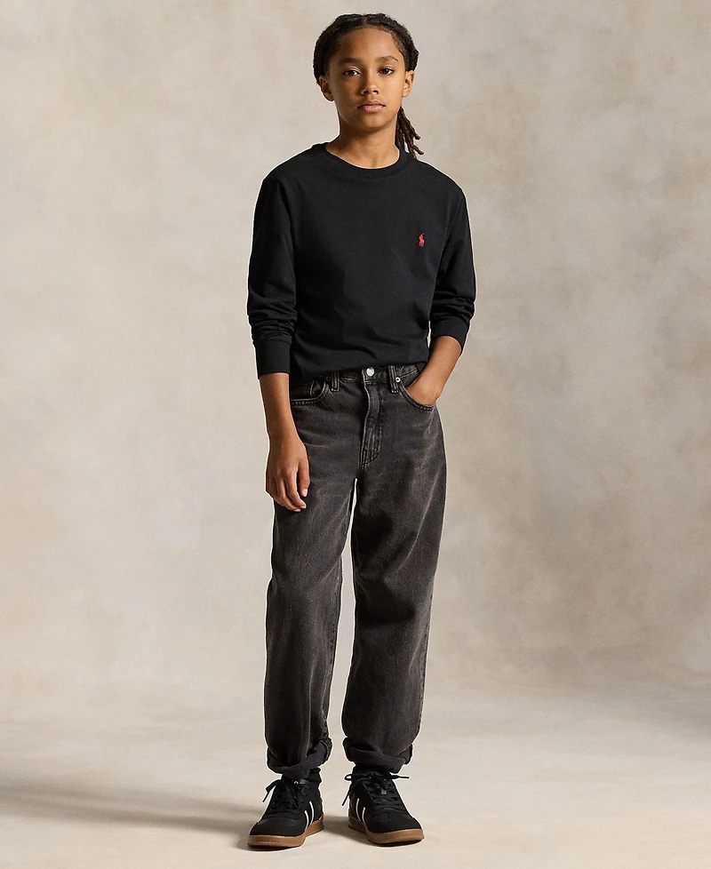Polo Ralph Lauren Big Boys Cotton Jersey Long-Sleeve T-shirt