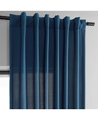 Half Price Drapes Dobby Linen Curtain