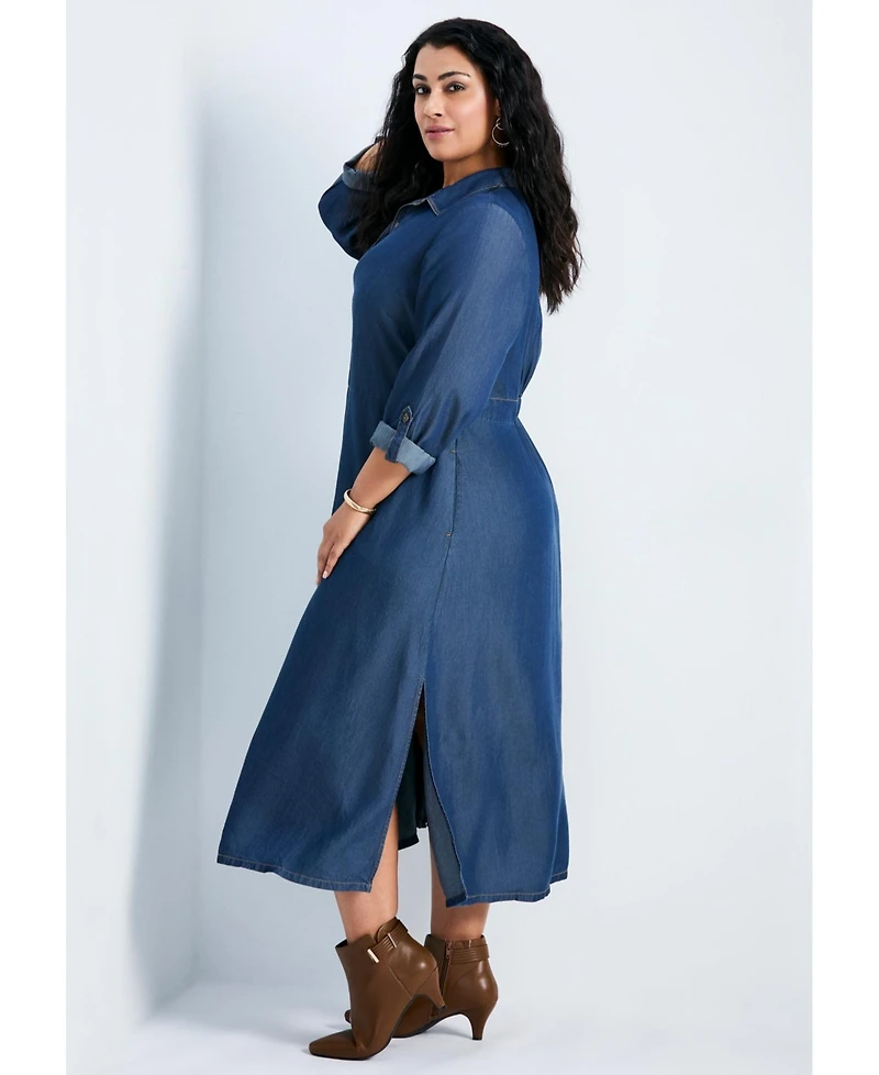 Avenue Women's Joanne Denim Shirtdress