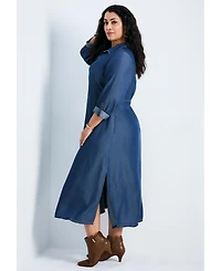 Avenue Women's Joanne Denim Shirtdress