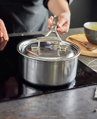Demeyere Industry 5 Stainless Steel 3-Quart Saucepan
