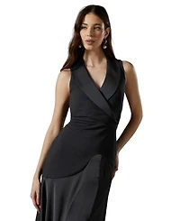 Coast Women's Tux Sleeveless Midi Dress