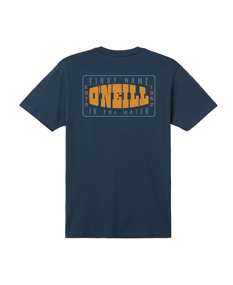 O'Neill Men's Western Screen Print Detail Crewneck T-Shirt