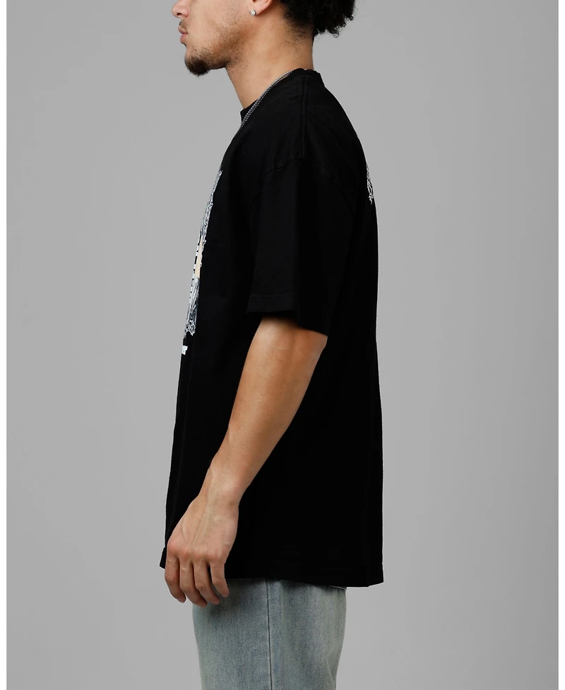 Loiter Men's Women's Faded Print Flannel Shirt