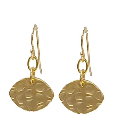 Minu Jewels Gold-Tone Open Drop Earrings