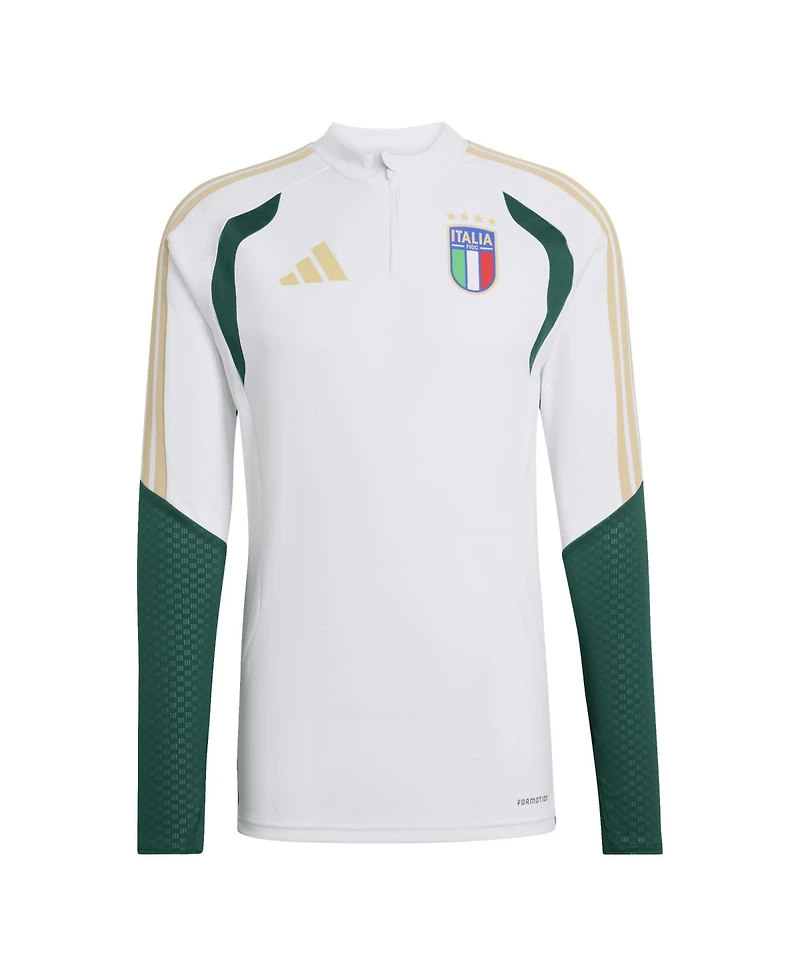 Adidas Men's White Italy National Team 2026 World Cup Tiro Training T-Shirt