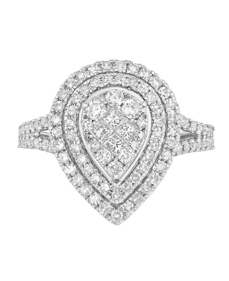 Macy's Diamond Ring (1 ct. t.w.) in 10k White Gold