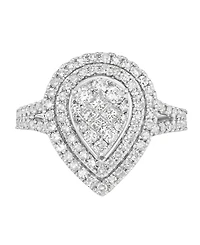 Macy's Diamond Ring (1 ct. t.w.) in 10k White Gold