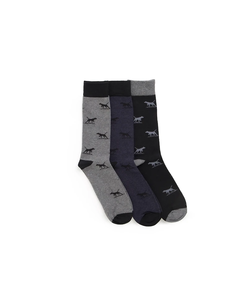 Rodd & Gunn Men's Dogs-a-Plenty Three Pack Socks