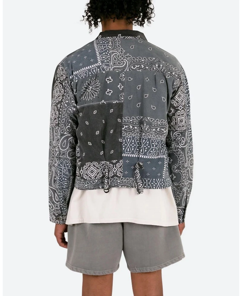 mnml Men's Bandana Trucker Shirt