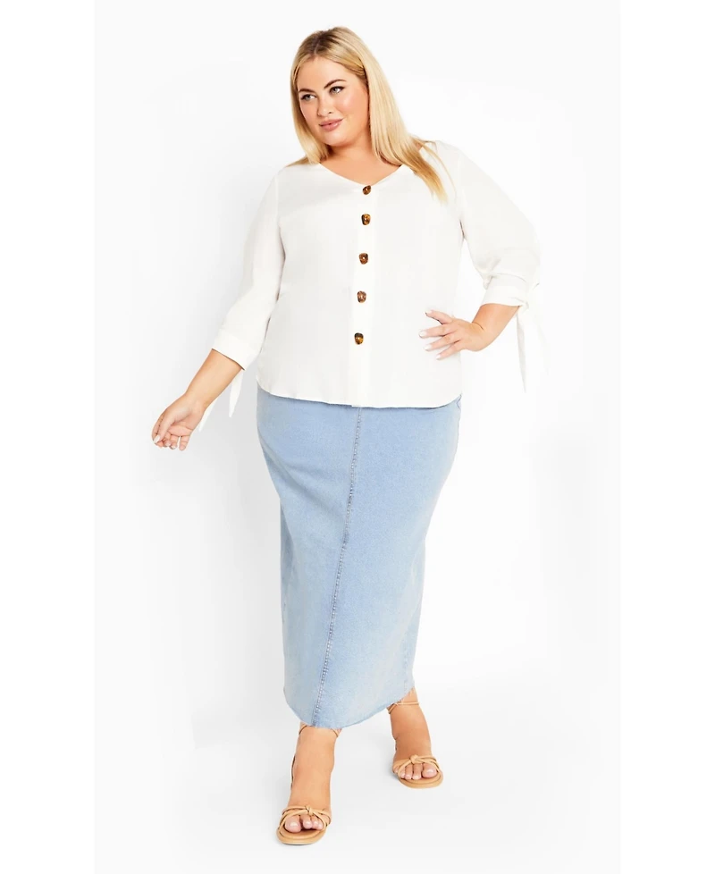 Avenue Women's Plus Eliza Shirt