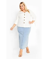 Avenue Women's Plus Eliza Shirt