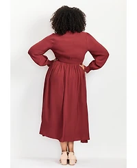 Avenue Women's Allure V-Neckline Dress