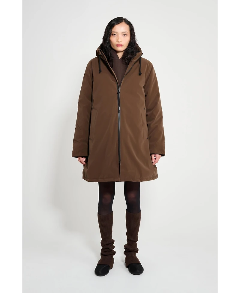 Stutterheim Women's Mosebacke Matte Winter Coat