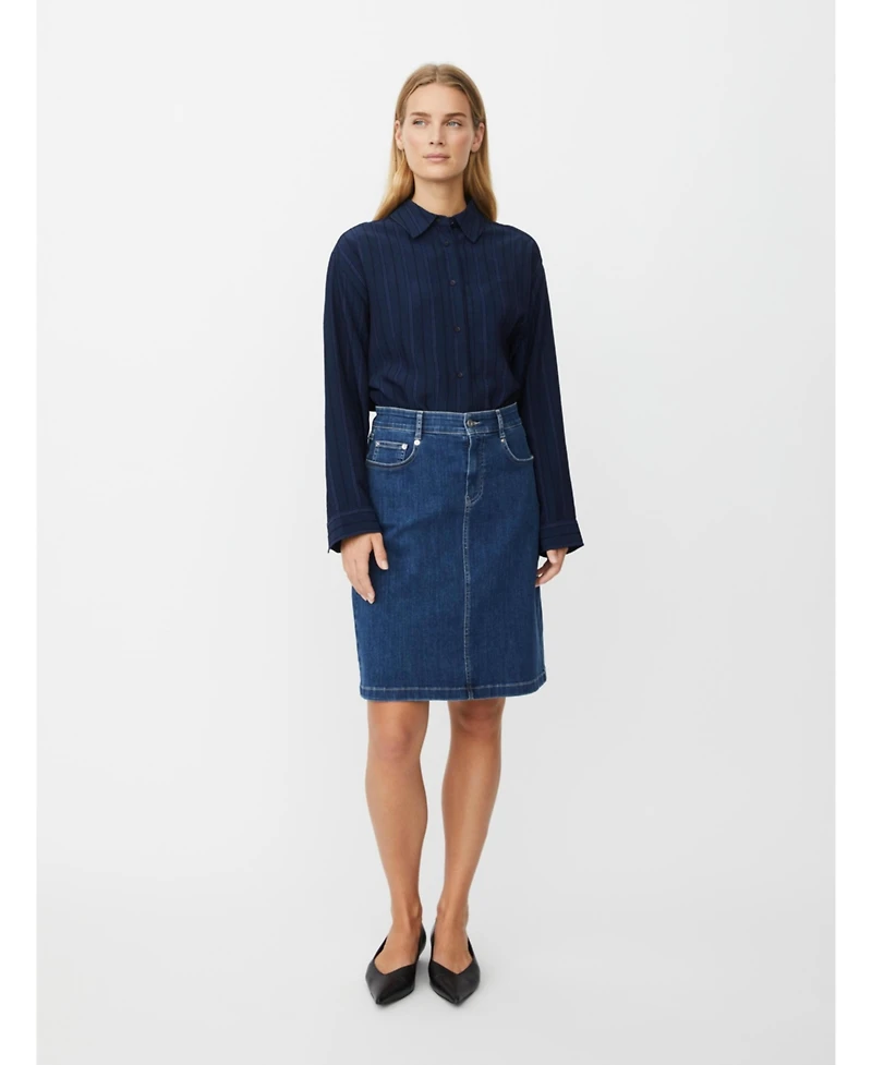 Masai Copenhagen Women's Denim Skirt