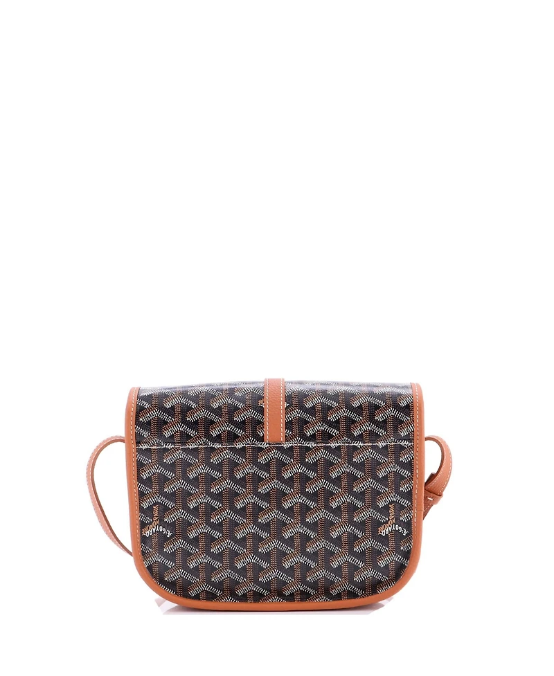 Pre-Owned Goyard Pm Belvedere Ii Messenger Bag Coated Canvas