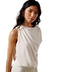 Warehouse Women's One Shoulder Drape Jumpsuit