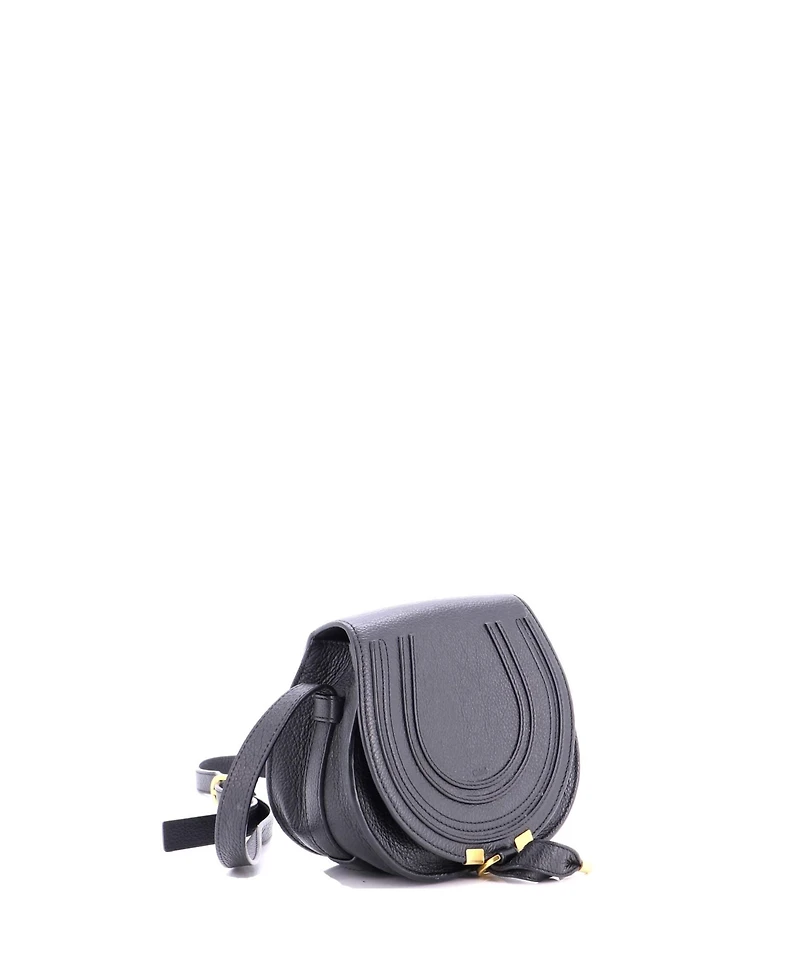 Pre-Owned Chloe Mini Marcie Crossbody Bag Leather