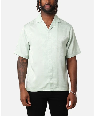 Xxiii Men's Carry Satin Button Up