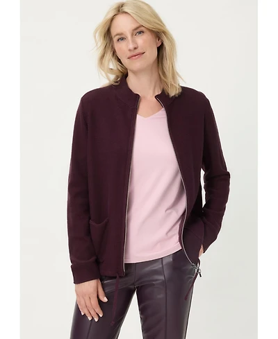 Olsen Women's Zip Front Cardigan