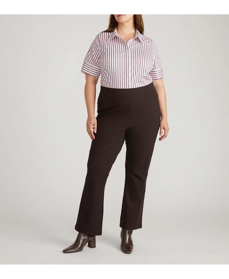 Universal Standard Women's Stretch Poplin Short Sleeve Shirt