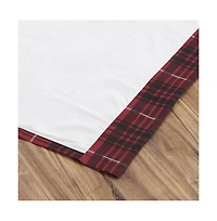 Greenland Home Fashions Timberline Curtain Panel Set - 84x84", Red