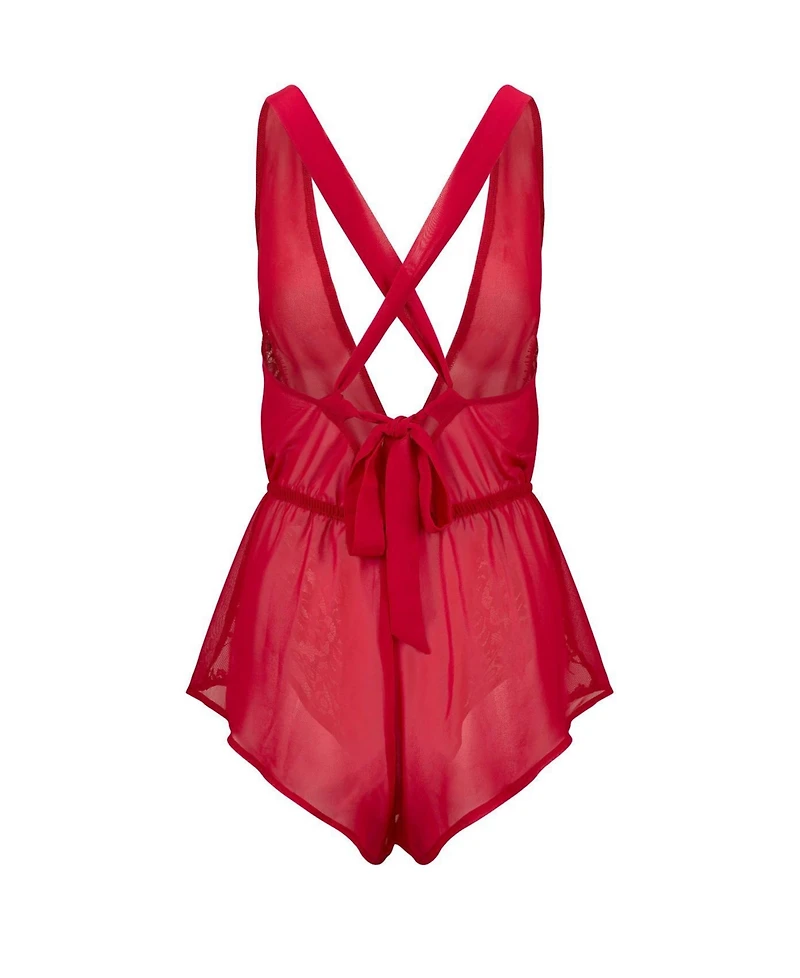 Adore Me Plus Lizzy Romper Lingerie