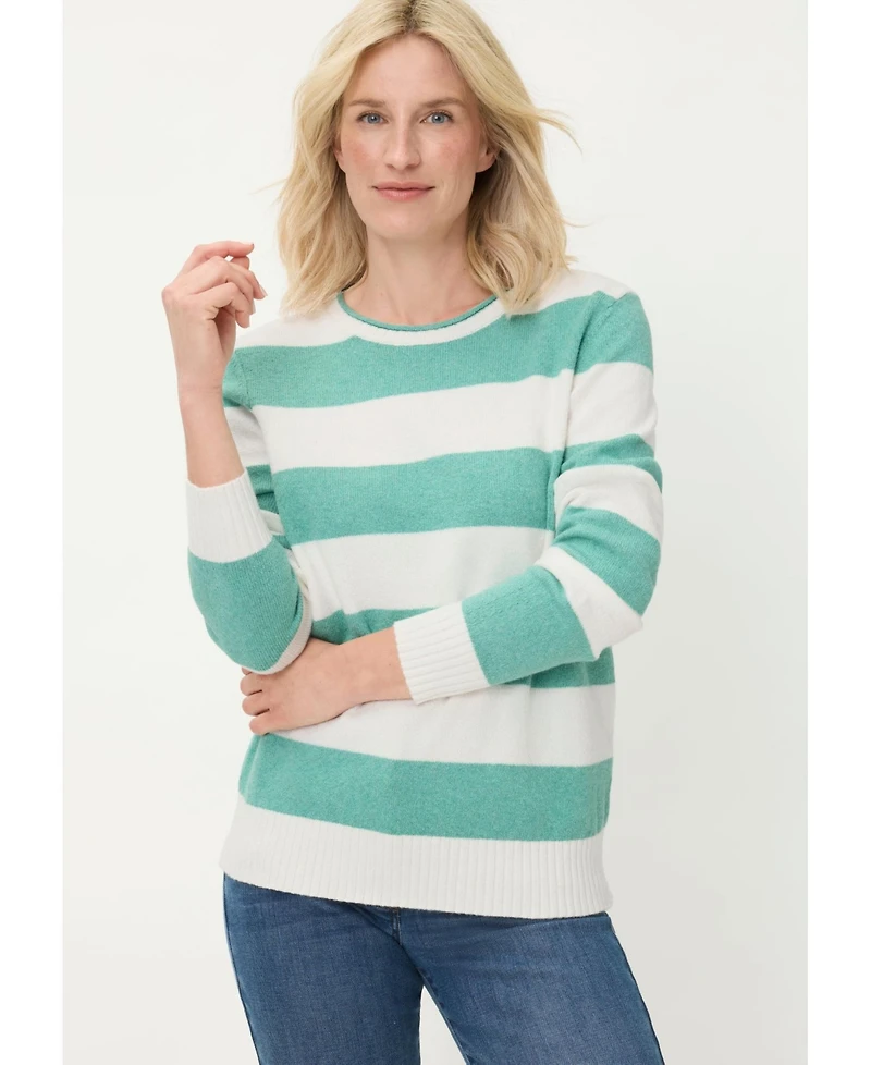 Olsen Women's Stripe Sweater