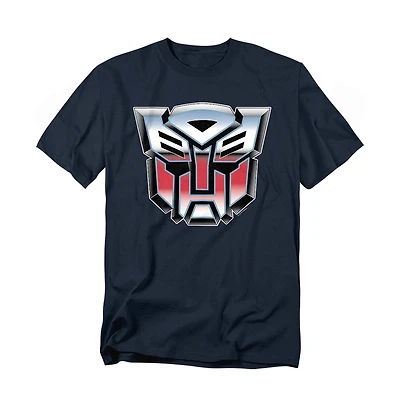 Logovision Men's Transformers Autobot Airbrush Logo T Shirt